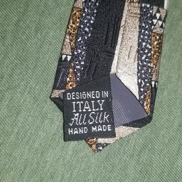 JOHN CLARENDON Silk Tie - Picture 4 of 5